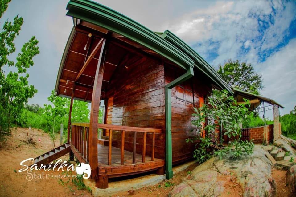 Villa with garden view outside